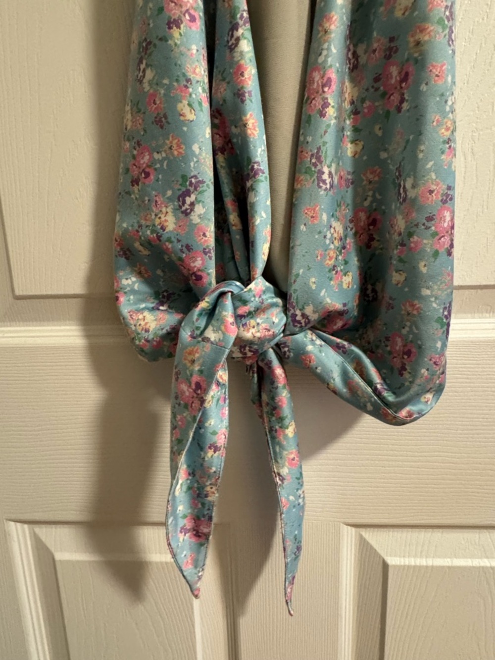 LOVESHACKFANCY Boca Handkerchief Top - Picture 11 of 15